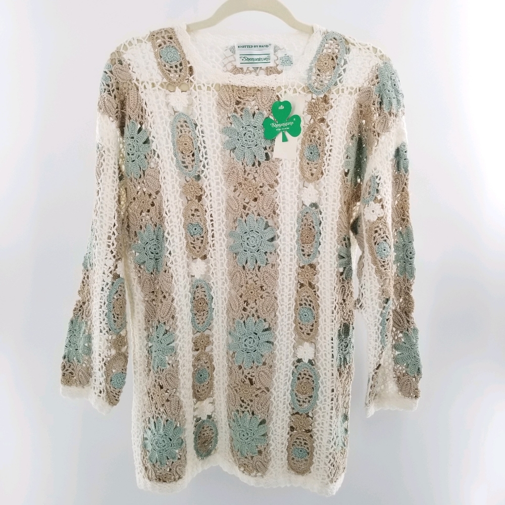 Shenanigans Floral Knit Sweater